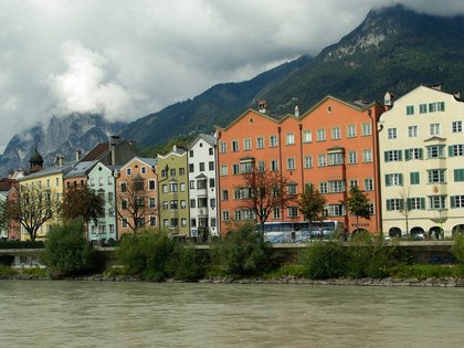 Innsbruck Panorama mit Nordkette